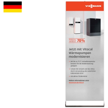 Roll Up Modernisierung mit Vitocal