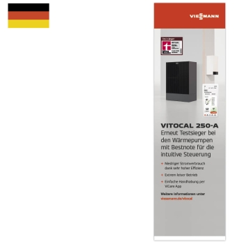 X-Banner Vitocal 250-A Testsieger