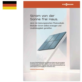 Plakat Photovoltaik