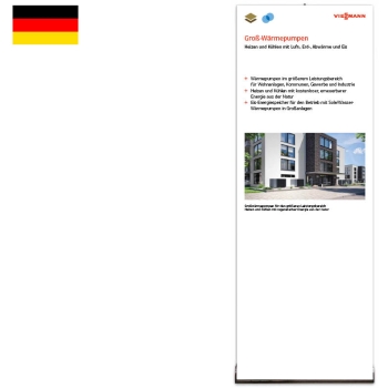 Roll Up Large heat pumps