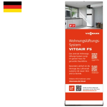 Roll Up Vitoair FS with Air distribution system