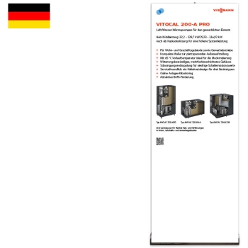 Roll Up Vitocal 200-A PRO