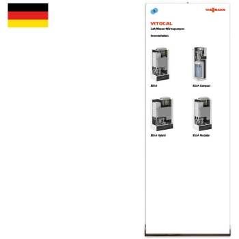 Rollup Schnitte Übersicht Vitocal IDU-A