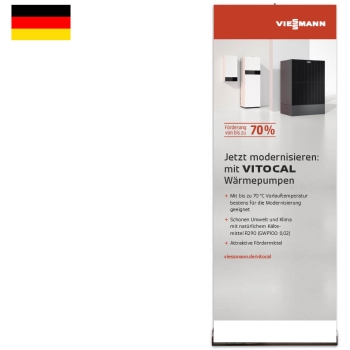 Roll Up Modernisierung mit Vitocal