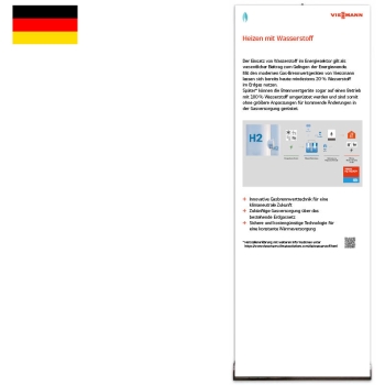 Rollup Heizen mit Wasserstoff