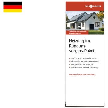 Roll Up Wärmepumpe mieten inkl. Rundum-Sorglos-Paket