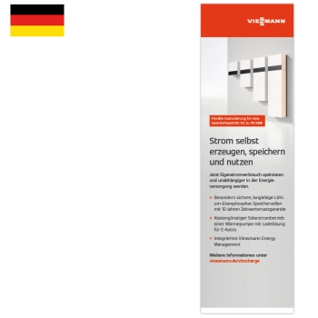 X-Banner Vitocharge-VX3 Strom selbst erzeugen