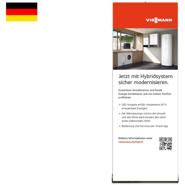 Rollup Hybridsystem Wärmepumpe