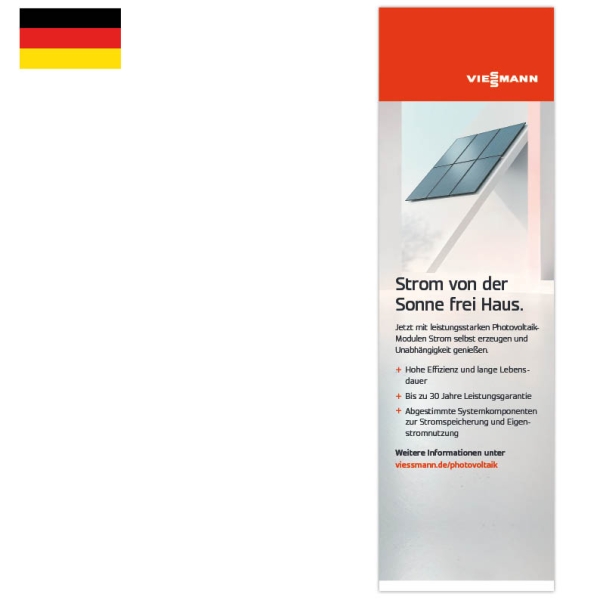 X-Banner Photovoltaik