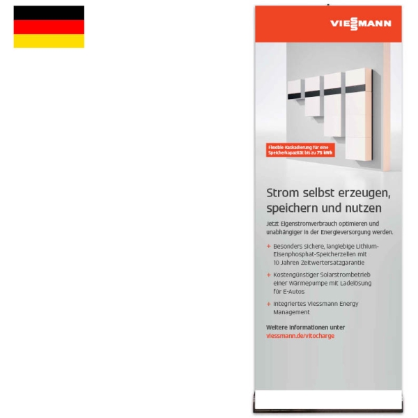 Roll Up Vitocharge-VX3 Strom selbst erzeugen